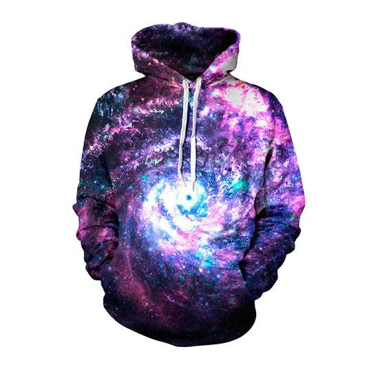 CJ 3d Printed Hoodies Men/Women Graphic Hooded Outerwear Galaxy Tops Male Fashion Autumn Winter Style Men's Clothing Sweatshirts