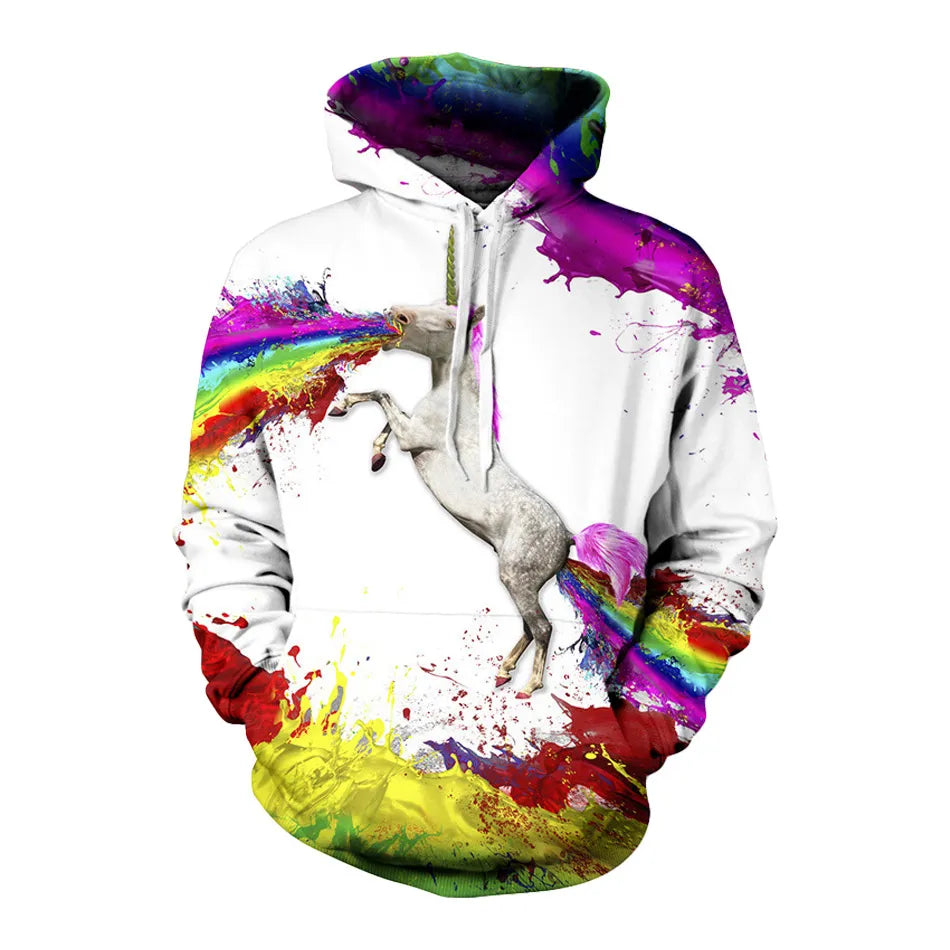 CJ 3d Printed Hoodies Men/Women Graphic Hooded Outerwear Galaxy Tops Male Fashion Autumn Winter Style Men's Clothing Sweatshirts