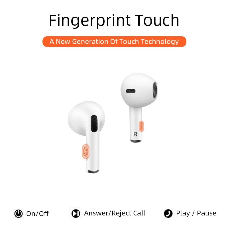 Original Air Pro 6 TWS Wireless Bluetooth Earphones Headphones Mini Earpone Headset For Xiaomi Android Apple iPhone Earbuds