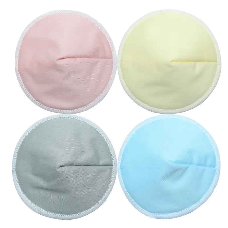 1pair=2pcs Three-Layer Fiber Ultra-Fine Waterproof Breathable Breast Pad Anti-Overflow Maternity Care Pad Baby Feeding